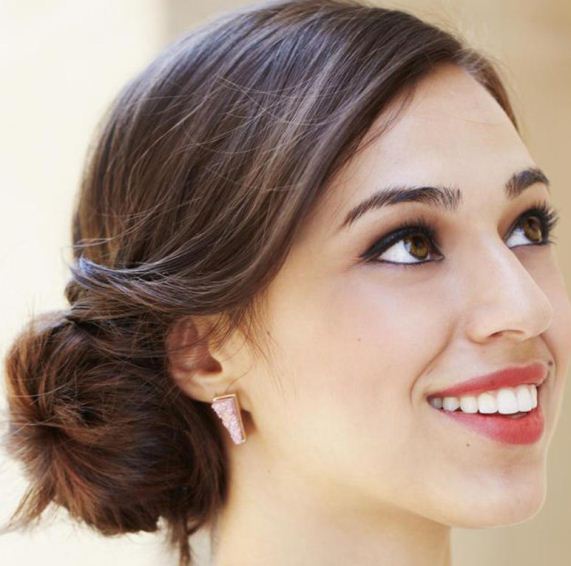 Low Chignon- Easy hairstyles to make at home