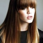 Medium Brown with Auburn Pale Blonde Ends-  Brown Ombre Hair Ideas