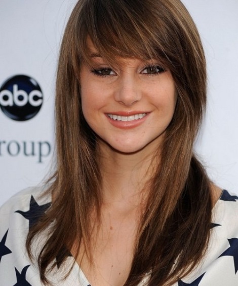 Medium Haircuts with Bangs-Medium Layered haircuts for thick hair