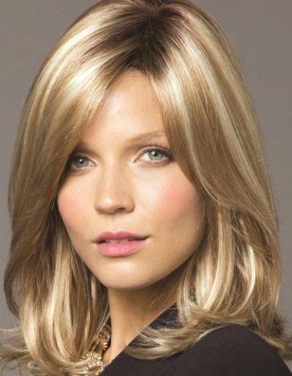 Medium Length Perky Layers- Hairstyles for shoulder length