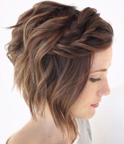 Messy Hairstyle Short Hairstyles for Fine Hair