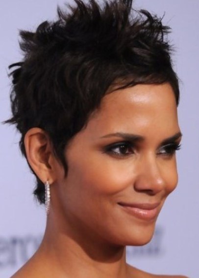 Messy Short Black Hairstyle-Short Black Hairstyles