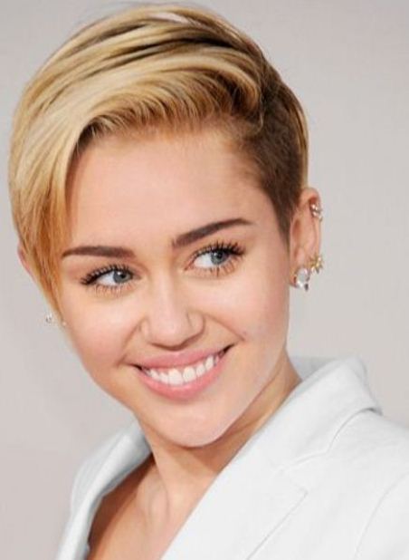 Miley Inspired Asymmetrical Haircut- Asymmetric Haircuts