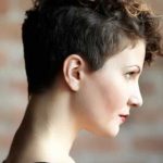 Mohawk Inspired Pixie Cut-Short Haircuts for Curly Hair