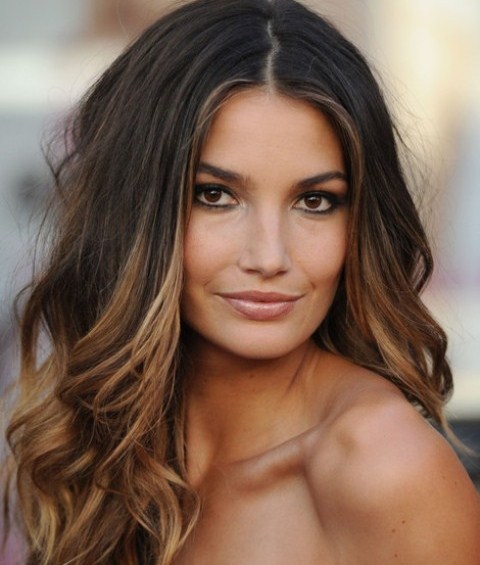 Natural Brown Ombre-Brown Ombre Hair Ideas