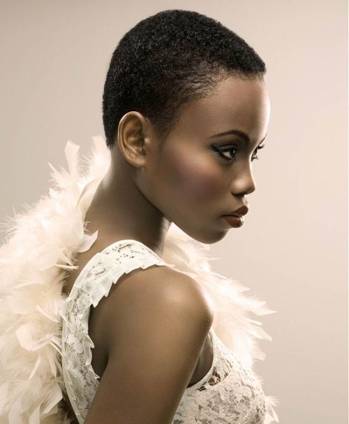Neatly Cropped Faux hawk Natural Hairstyles