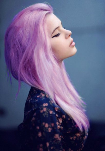 Pastel Purple Hair Color-Pastel Hair Colors
