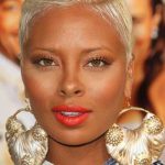 Platinum Blonde Pixie Hairstyles for Black Women