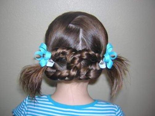 Pretzel Hairstyle Hairstyles for Little Girls
