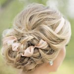 Ribbons for Bridesmaid Hairstyle
