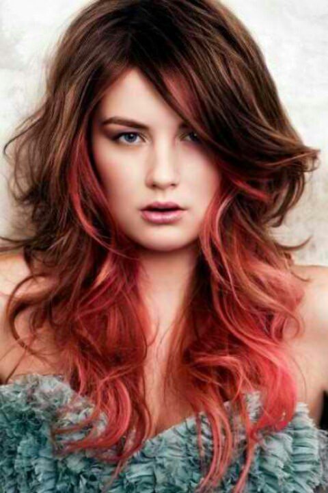 Rosy Brown Ombre-Brown Ombre Hair Ideas