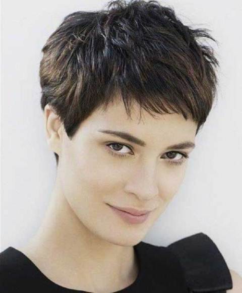 Short Choppy Pixie Haircut-Short Haircuts for Fine Hair