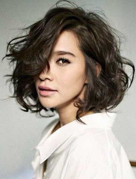 Short Wavy Haircut -Short Haircuts for Fine Hair