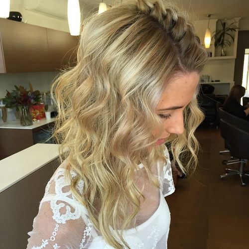 Side Braid Wavy Haircut Short Medium Long Haircuts