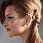 Side Knot Ponytail-Hairstyles for Medium Hair