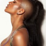 Side Shaved Long Hair Mohawk- Mohawk Hairstyles