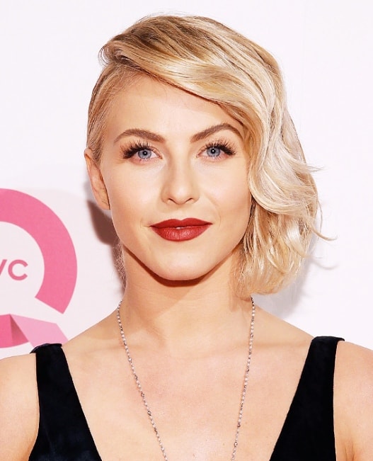 Side Swept Short Wavy Hairstyles