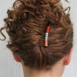 Simple Twist Updo for Curly Hair