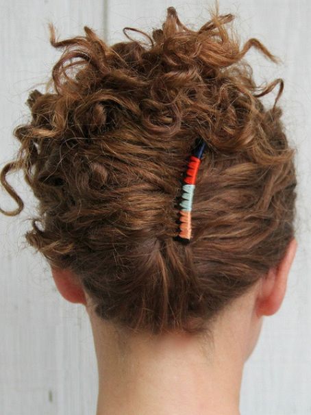 Twist Updo for Curly Hair -Updos for Curly Hair