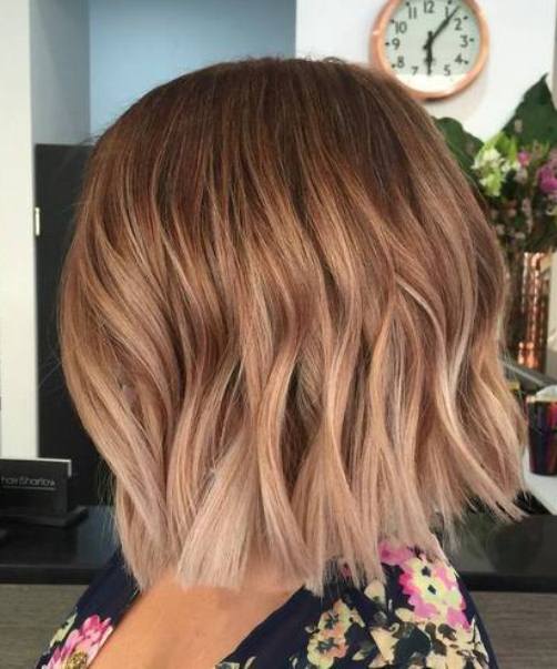 Smooth Subtle Fade Short Ombre Hair Ideas