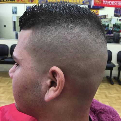 Spiky High and Tight Haircuts