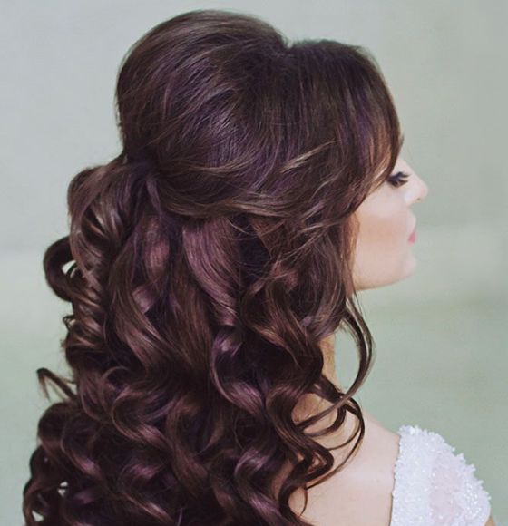 Stunning Wedding Hairstyles Extremely Beautiful Curls