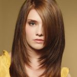 Swoopy Layers for Mid Length Hair- Medium length haircuts for thick hair