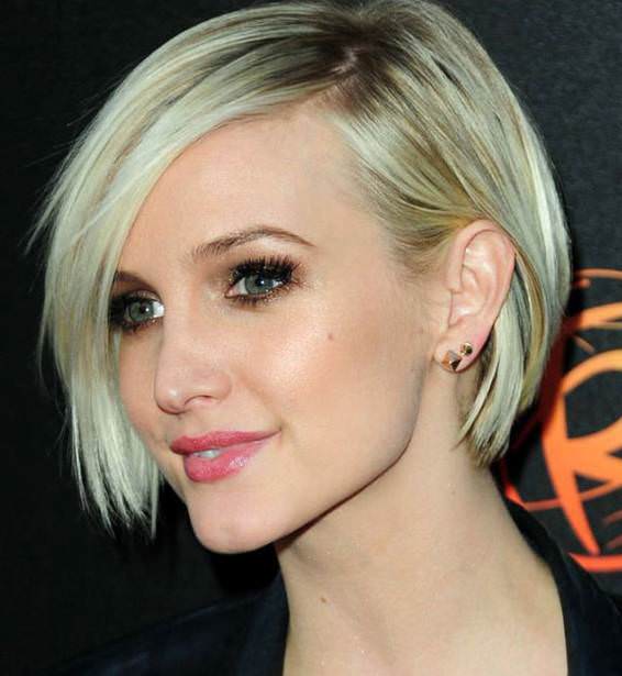 Trendy Short Haircuts Blonde Bob with Edgy Ends
