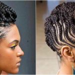 Tucked Mohawk Hairstyle