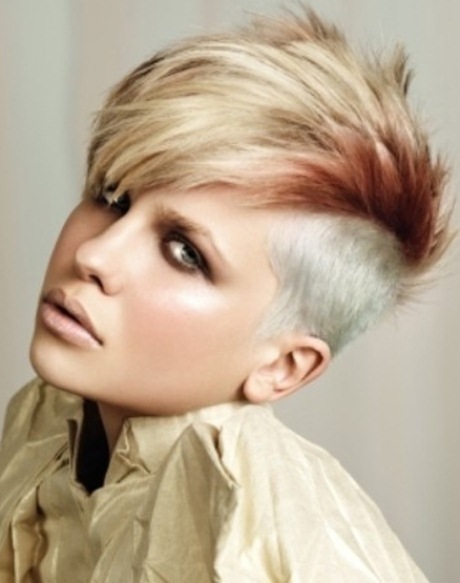 Undercut Faux Hawk-Short Haircuts for Fine Hair