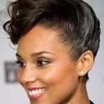Up-and-Over Sweep Hair Updos for Short Hair