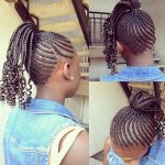 Updo Hairstyle for Thick Hair Black Girl Hairstyles