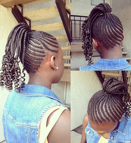 Thick Updo Hairstyles for Black Girls