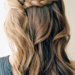 Waterfall Braid-Easy hairstyles to make at home