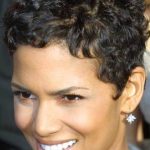 Wavy Pixie for Thick Hair-Short Black Hairstyles