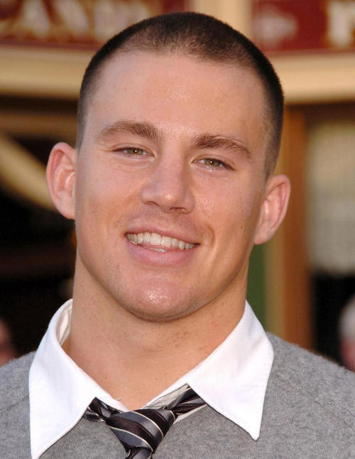 Channing Tatum Classic Short Haircut-Military Cuts for Guys