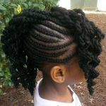 curly mohawk simple braids for kids