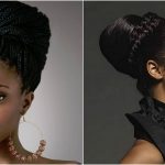 Classy bun Hairstyle for black women