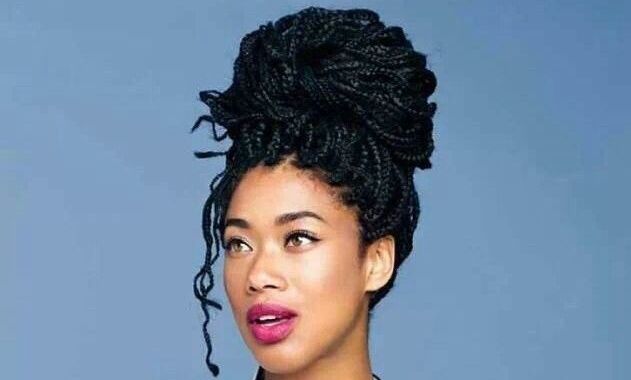 bun African-American Hairstyles