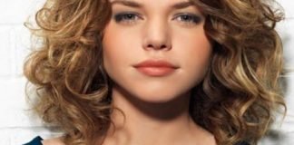 How to Glazed Curls for a Round Face?