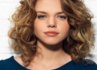 How to Glazed Curls for a Round Face?