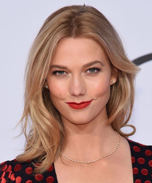 karlie kloss medium layered haircuts for women