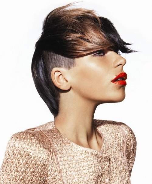 sleek, contrasting and in flux punk hairstyles for women