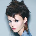 spiky and angular punk hairstyles for women