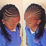 spreading cornrows with twist simple braids for kids