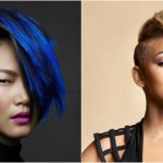 textured short hairstyles for round faces