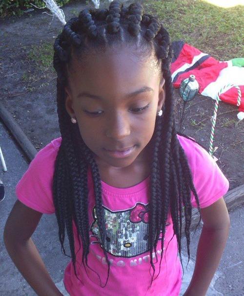 thick box cornrows braids for kids