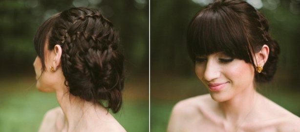 updos and bangs - Hairstyles for Women