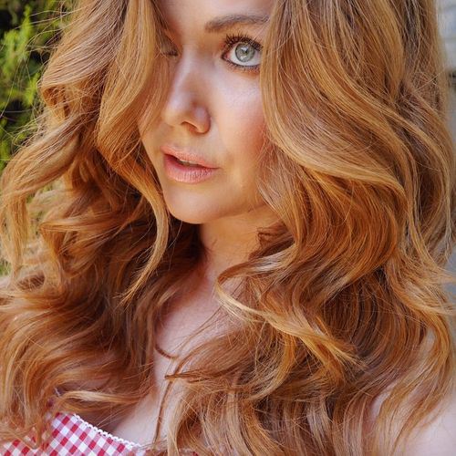 copper strawberry blonde hair color