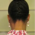 upside down french braids for black women